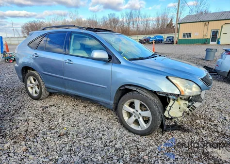 2007 Lexus Rx 350 z USA, uszkodzony, nr VIN 2T2HK31U87C012425